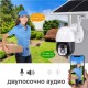 A1414 Соларна куполна камера  4G - 6LED
