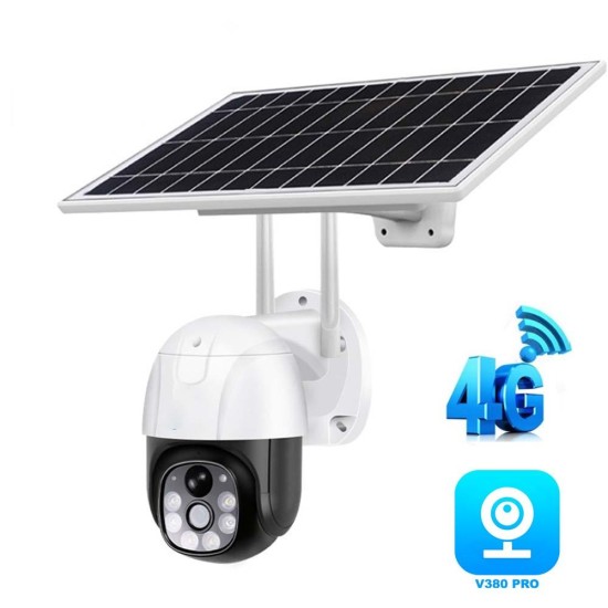 A1414 Соларна куполна камера  4G - 6LED